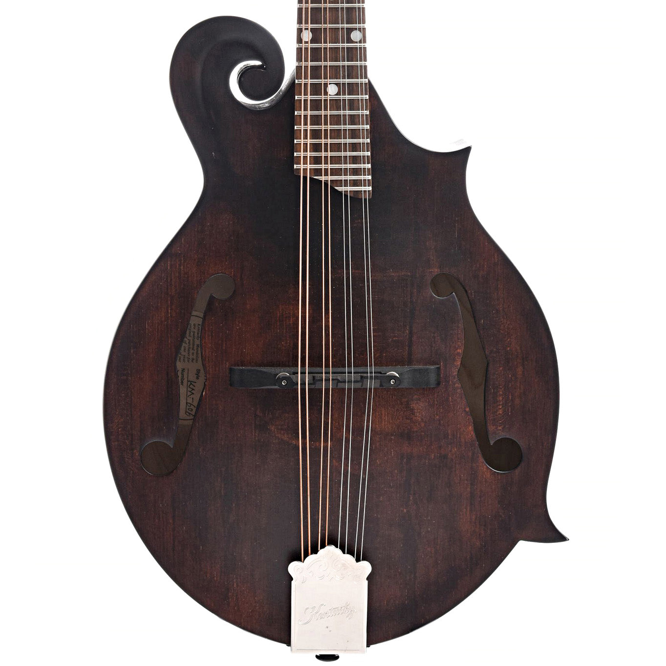 Front of Kentucky KM-606 F-Style Mandolin