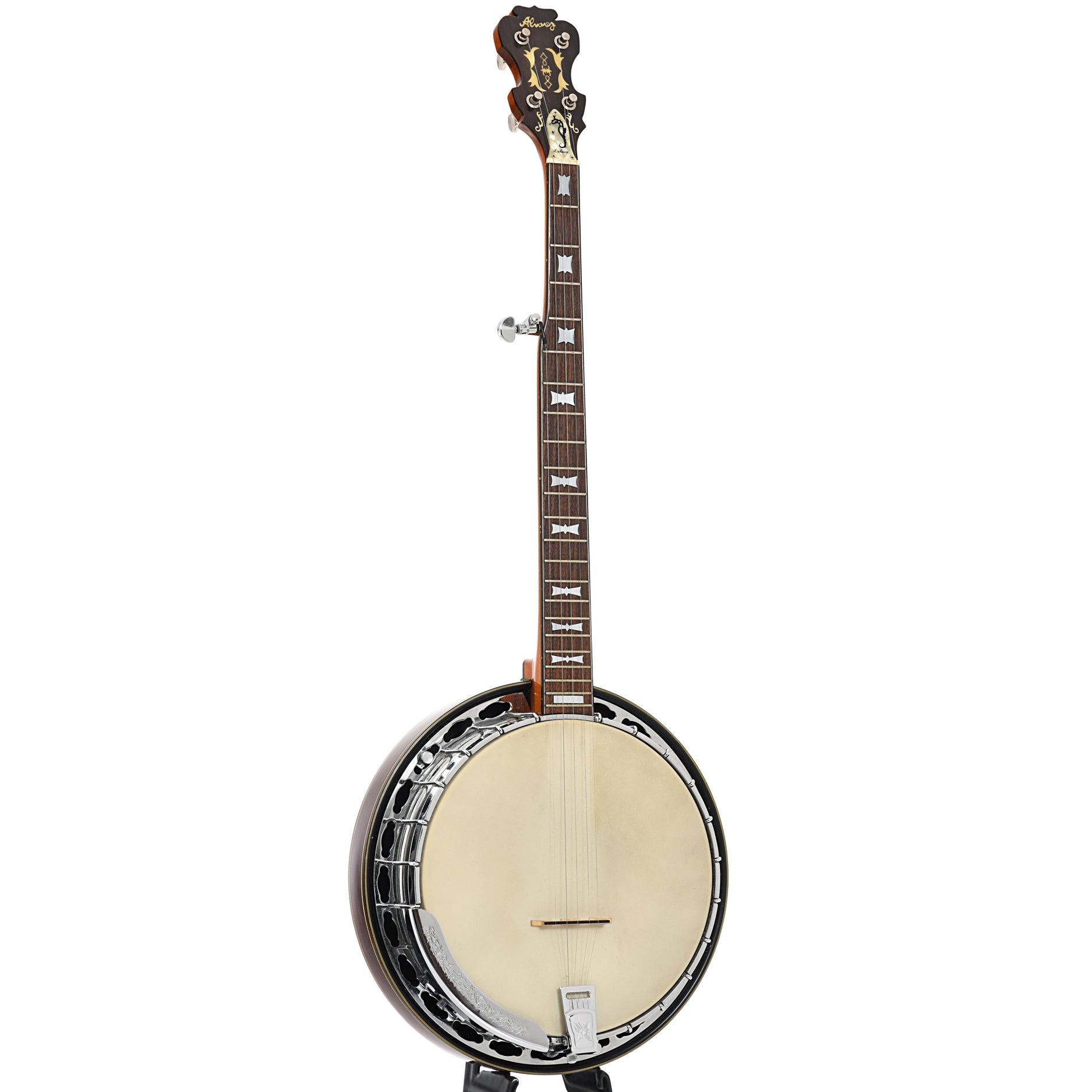 Alvarez Deluxe Bowtie Resonator Banjo (1970's) – Elderly Instruments
