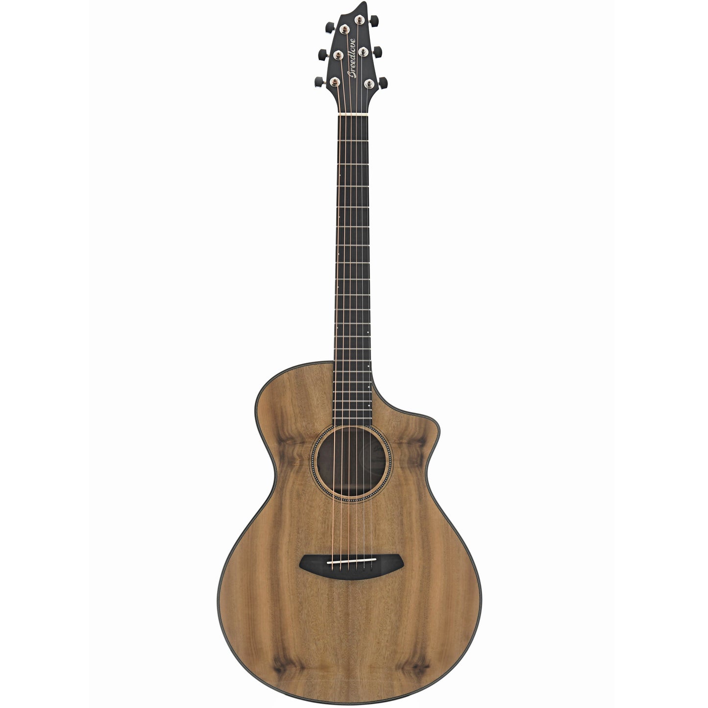 full front of Breedlove Oregon Series Concert CE Myrtlewood