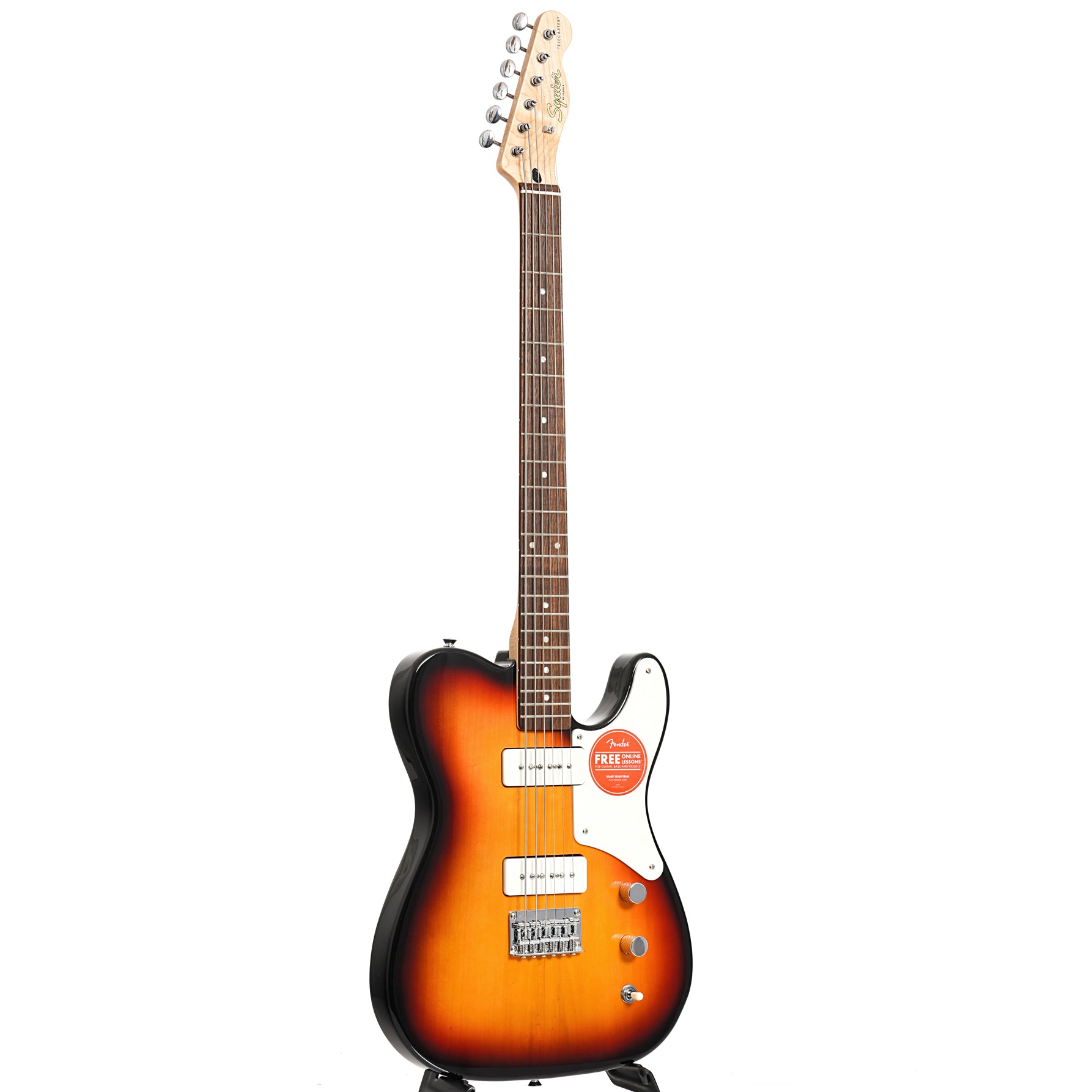 Squier Paranormal Baritone Cabronita Telecaster, 3-Color Sunburst – Elderly  Instruments