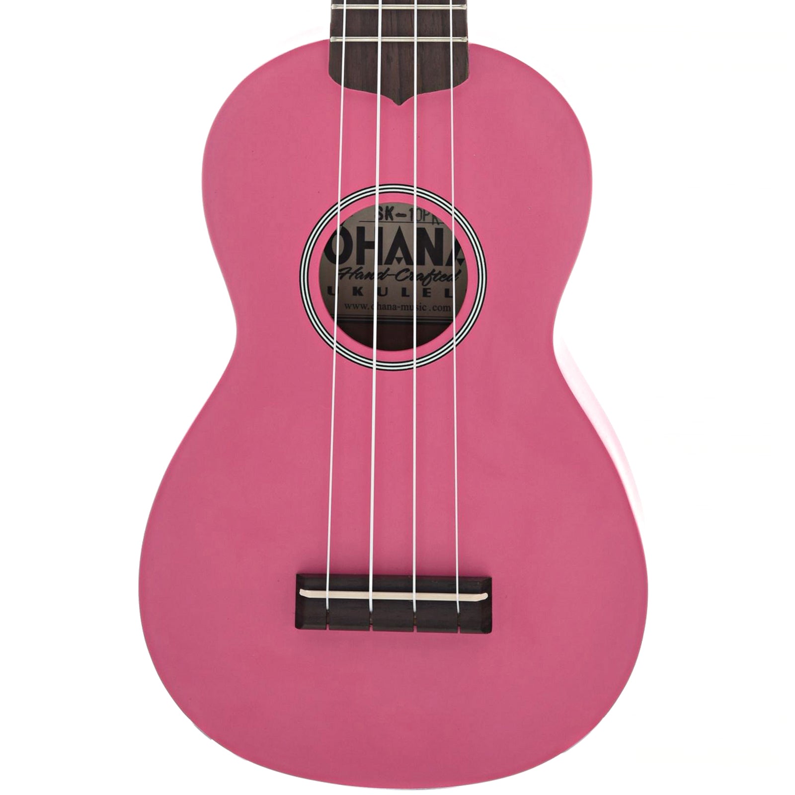 Ohana SK-10 Soprano Ukulele, Pink – Elderly Instruments