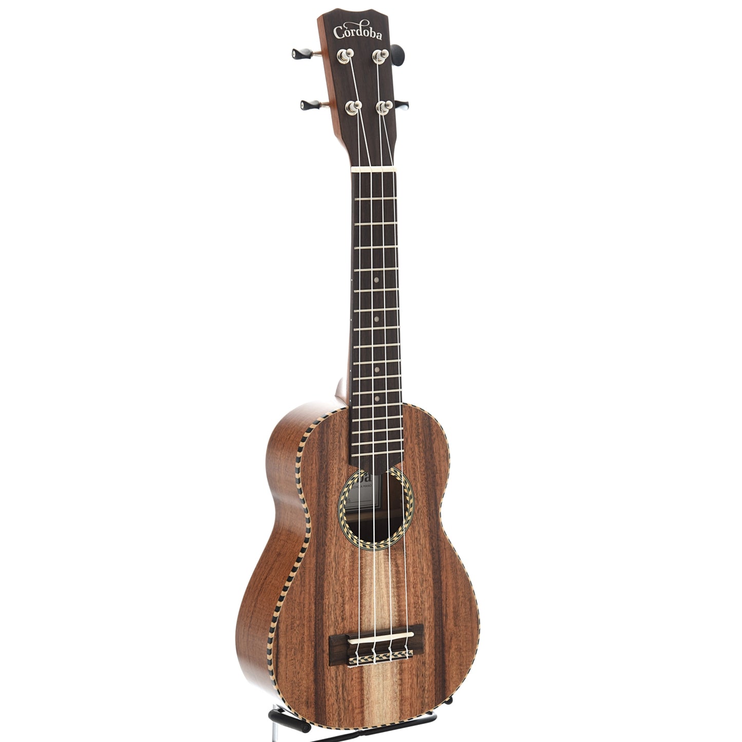 Full front of Cordoba 25S Soprano Ukulele