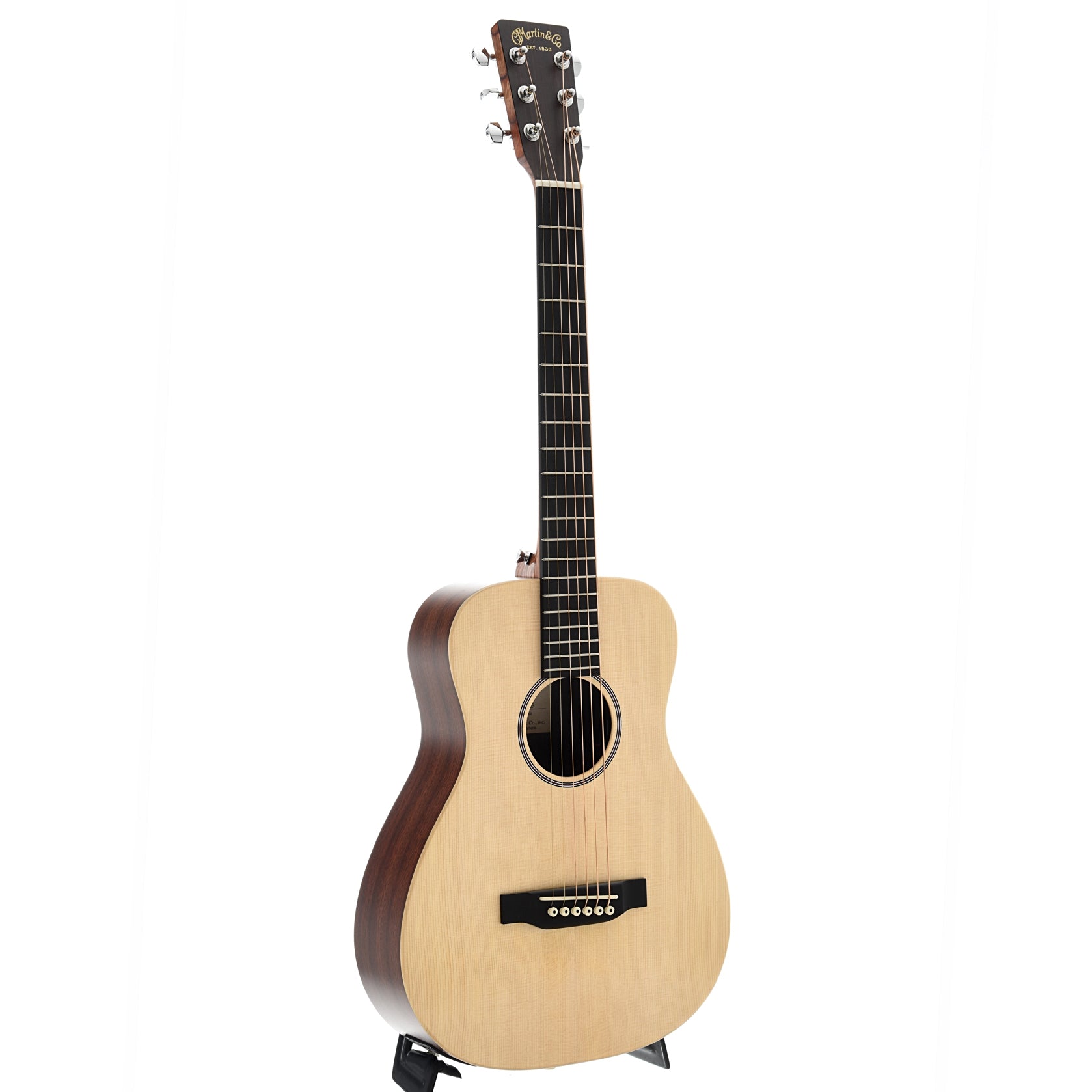 Martin LX1E Lefthanded Little Martin Solid Spruce Top Guitar with Pick –  Elderly Instruments