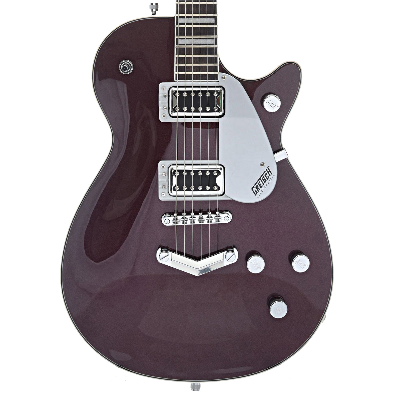 Front of Gretsch G5220 Electromatic Jet BT Single-Cut, Dark Cherry