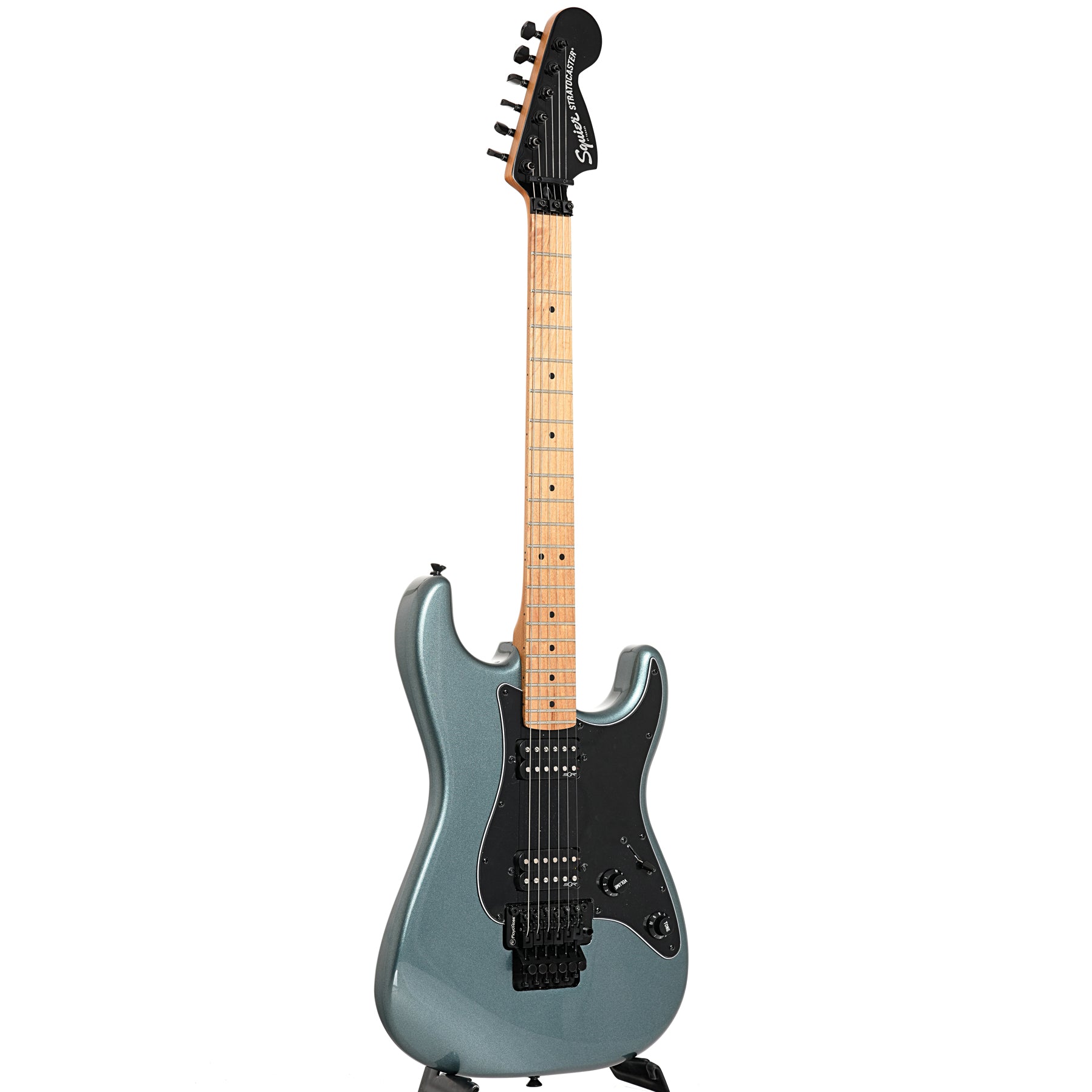 Squier Contemporary Stratocaster HH FR, Gunmetal Metallic – Elderly  Instruments