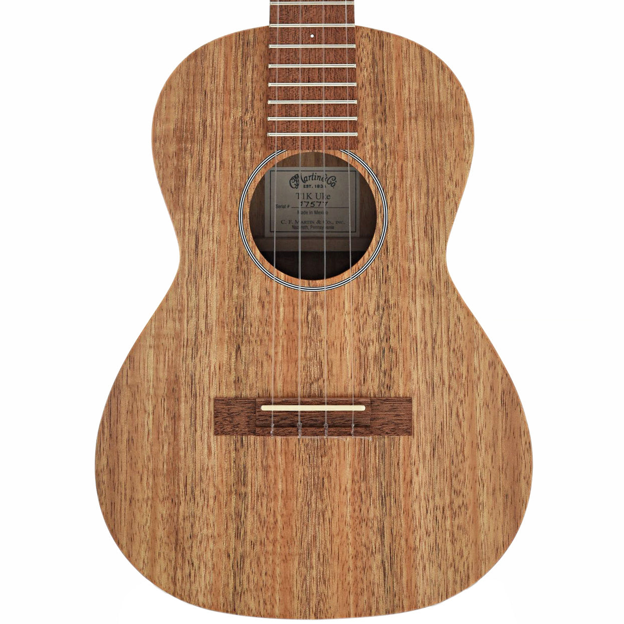 Front of Martin T1K Tenor Ukulele