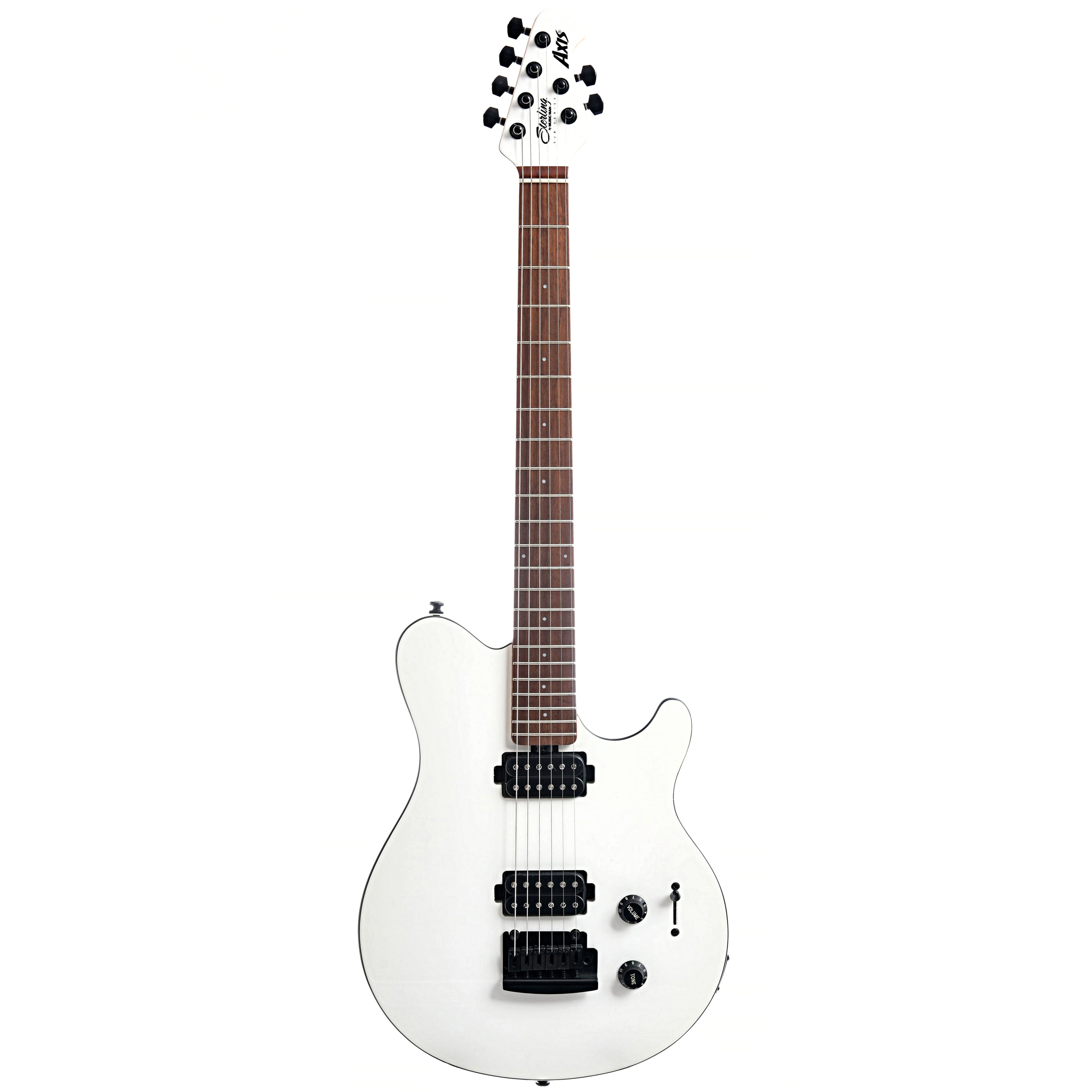 Sterling by Music Man Axis Electric Guitar, White Finish – Elderly 