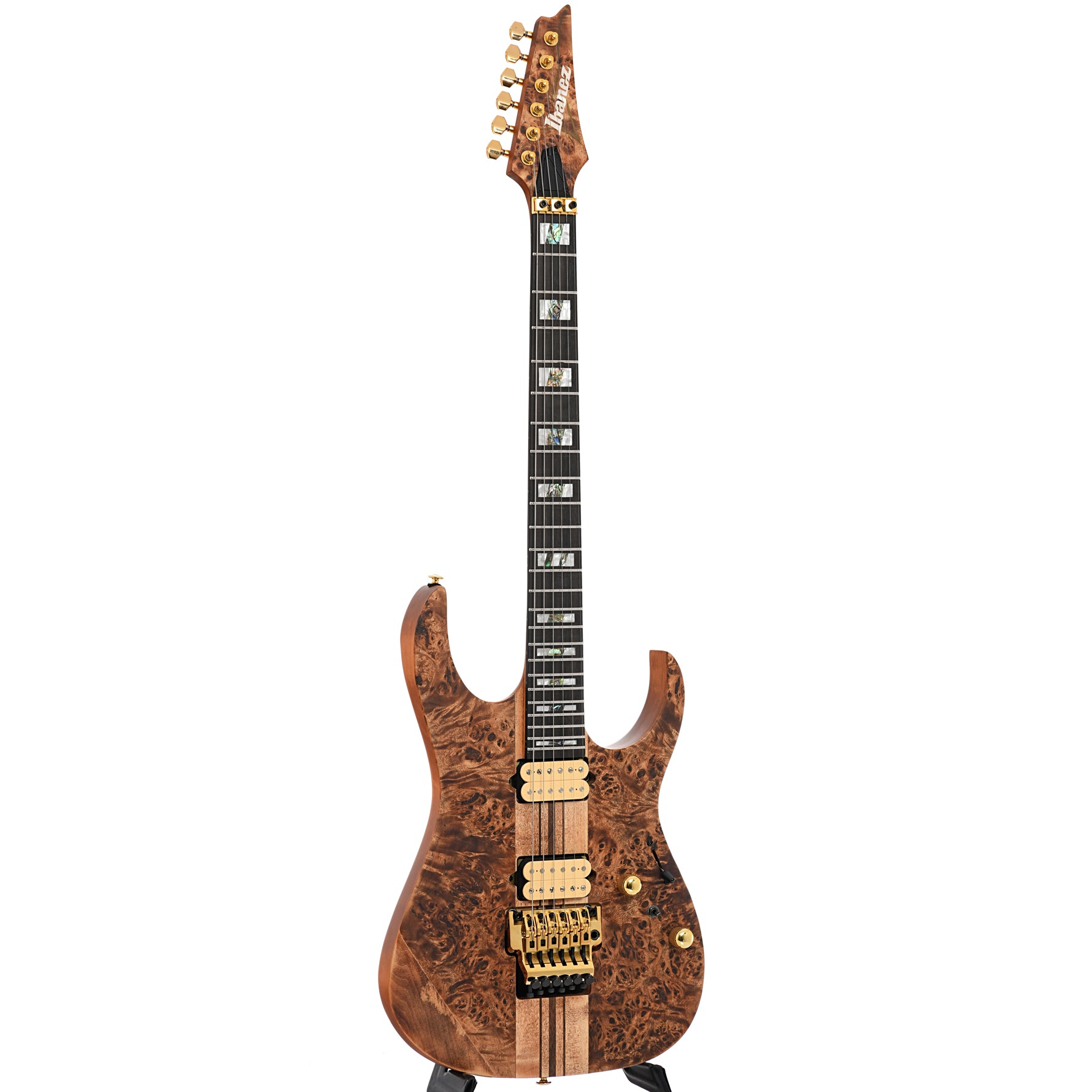 Ibanez Premium RGT1220PB Electric Guitar, Antique Brown Stained 