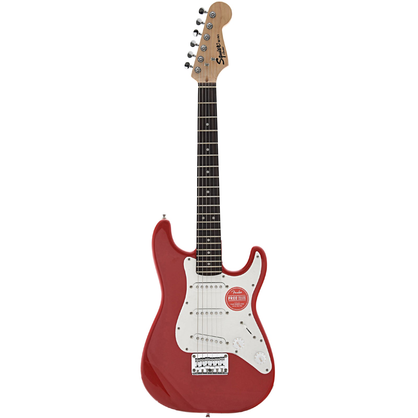 Squier Mini Stratocaster, Dakota Red – Elderly Instruments