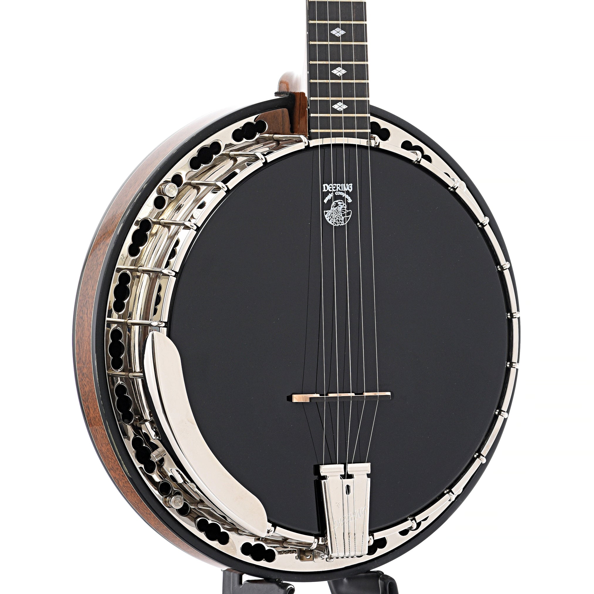 Deering black store diamond banjo