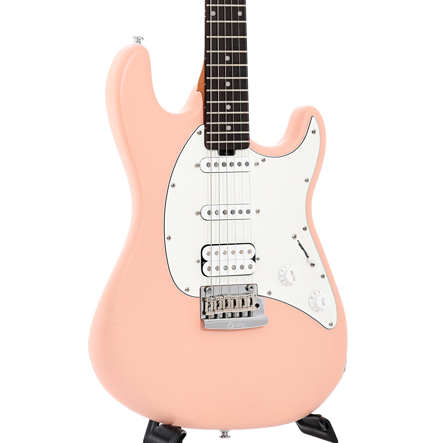 Sterling by Music Man Cutlass CT50HSS Electric Guitar Pueblo Pink 