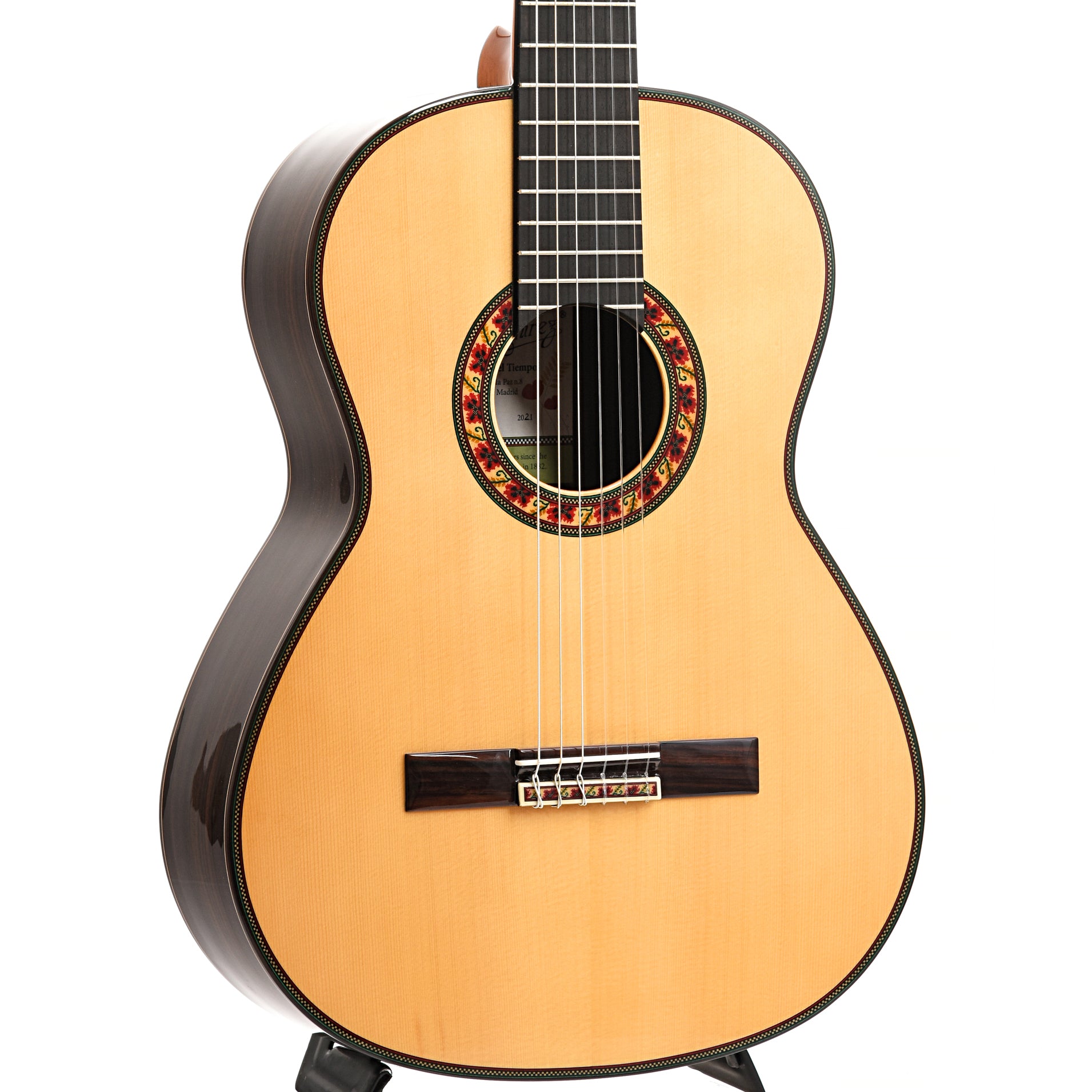 Jose Ramirez Guitarra Del Tiempo Classical Guitar and Case, Spruce Top –  Elderly Instruments