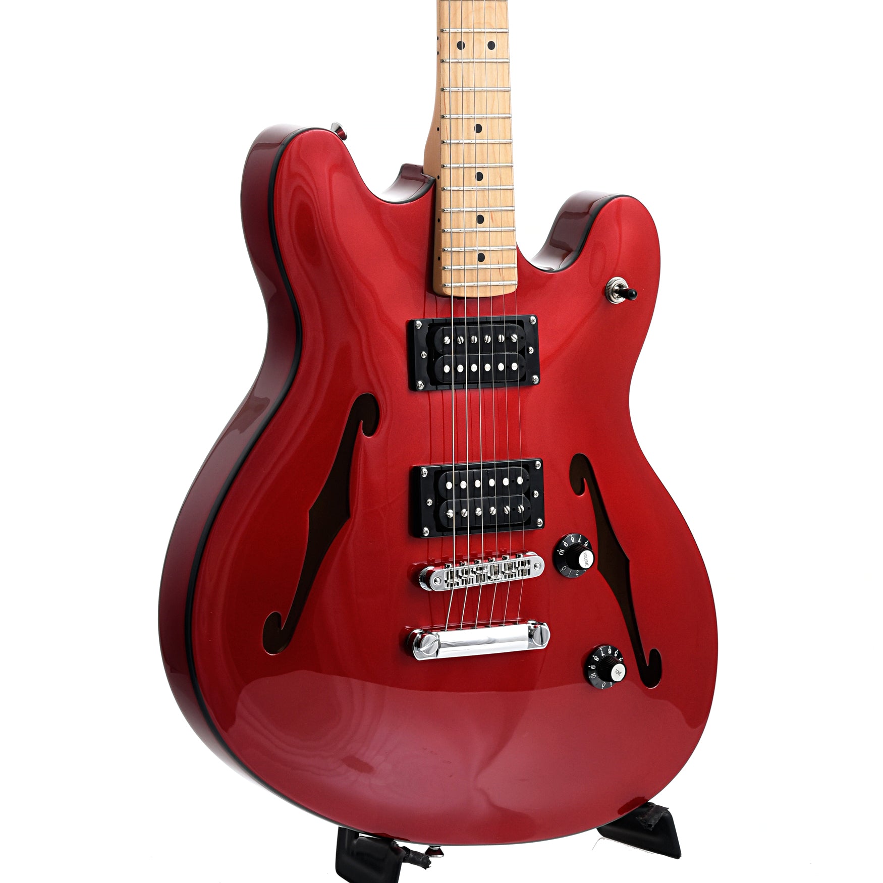 Squier Affinity Series Starcaster, Candy Apple Red – Elderly Instruments