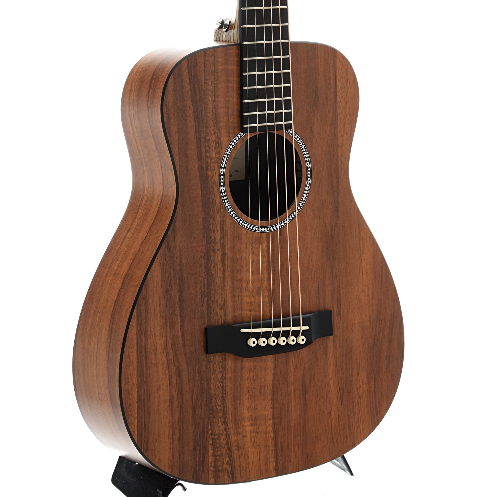 Martin X Series LX Koa Little Left Handed Acoustic Guitar Natural