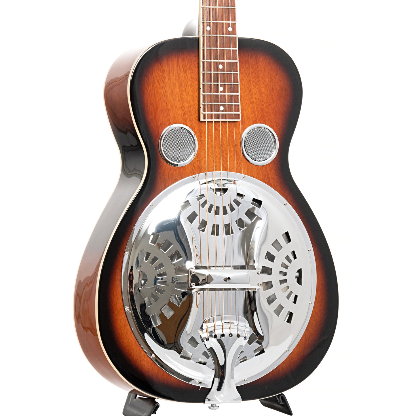 Image 3 of Beard Gold Tone PBR Mahogany Standard Roundneck Resophonic Guitar & Case - SKU# BGT1R : Product Type Resonator & Hawaiian Guitars : Elderly Instruments