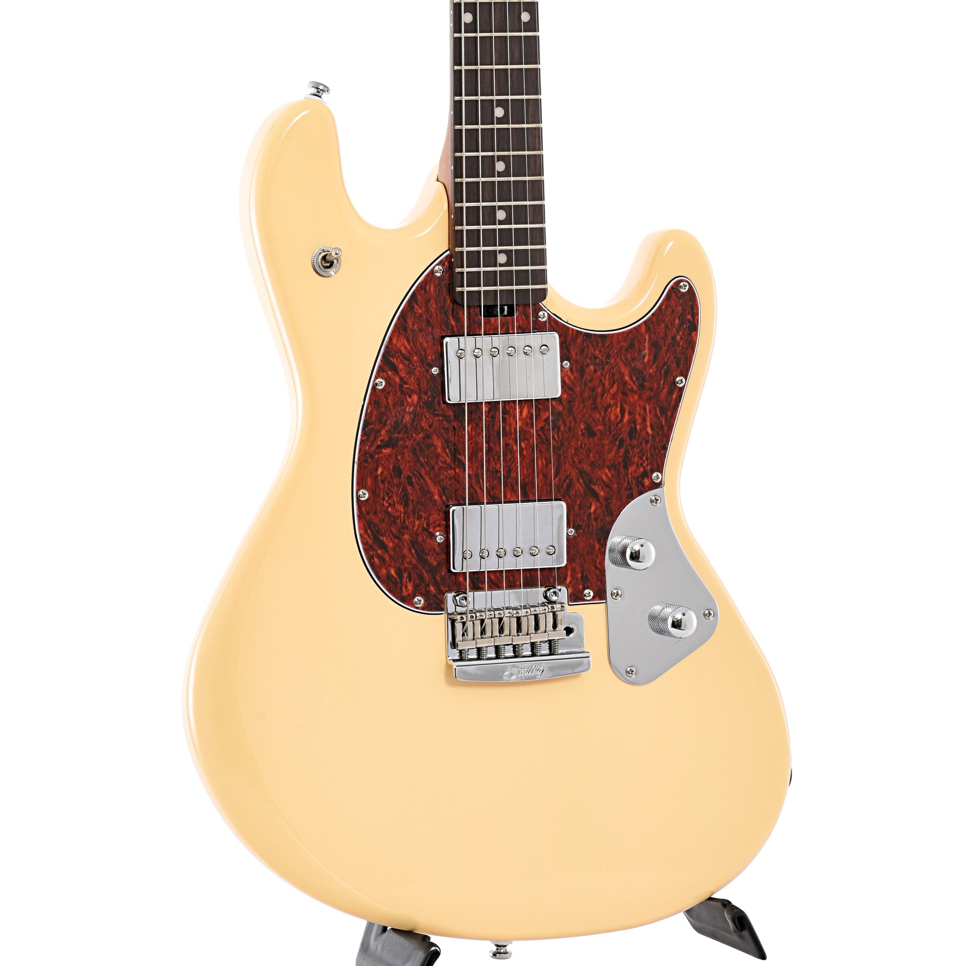 Sterling by Music Man Stingray SR50 Electric Guitar Buttermilk Elderly Instruments