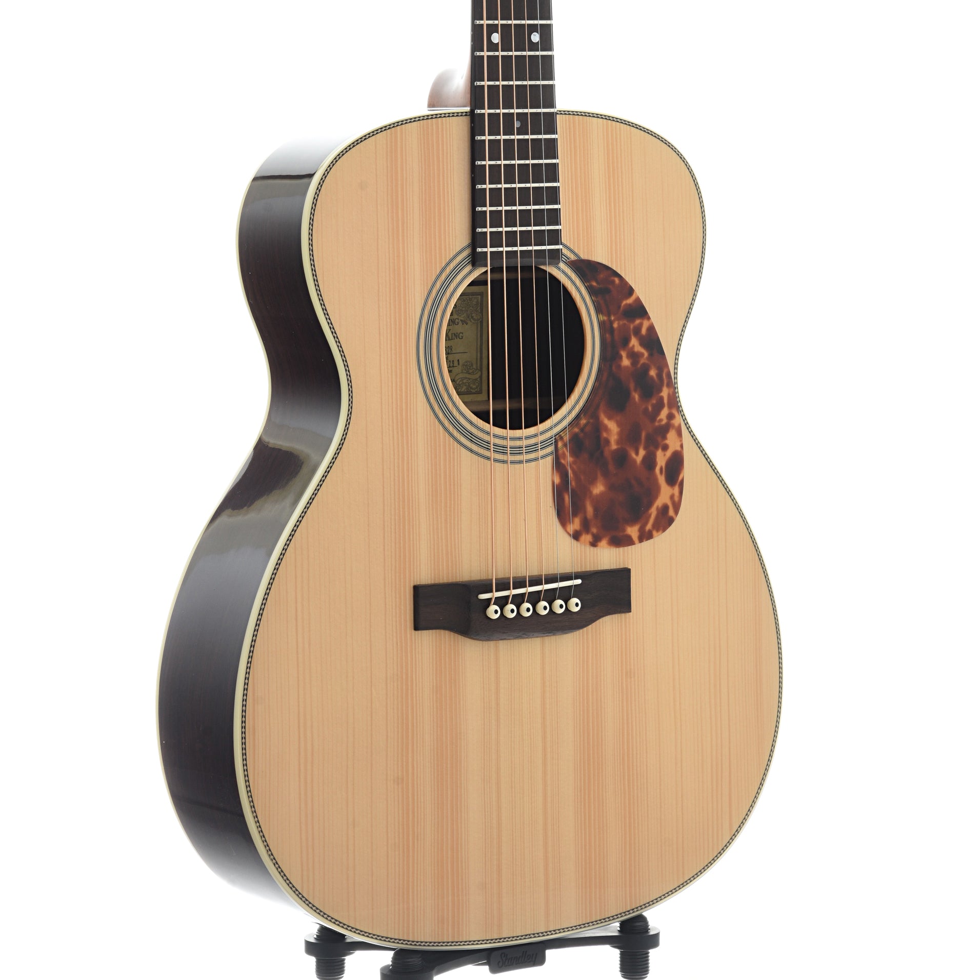 Recording King RO-328 000 Acoustic Guitar with Deluxe Adirondack 