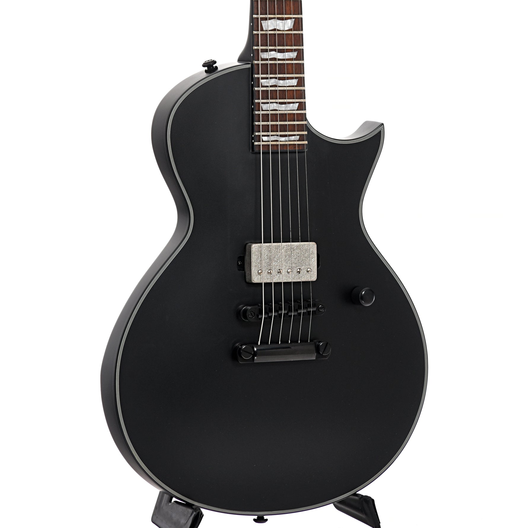 ESP LTD EC-201 Electric Guitar, Black Satin – Elderly Instruments