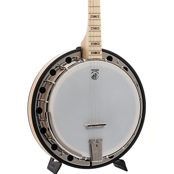 Deering goodtime banjo with shop resonator