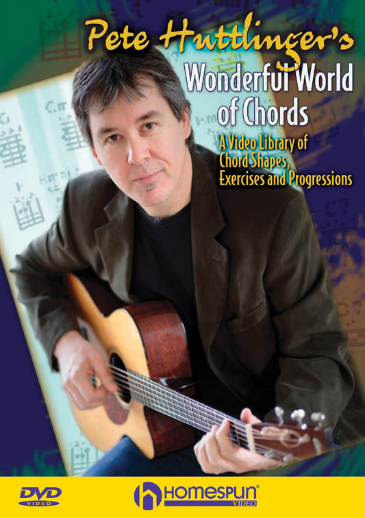 Image 1 of DVD - Pete Huttlinger's Wonderful World of Chords - SKU# 300-DVD351 : Product Type Media : Elderly Instruments