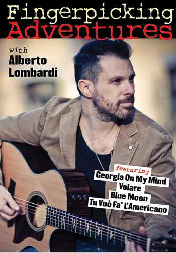 Image 1 of DVD - Fingerpicking Adventures with Alberto Lombardi - SKU# 304-DVD1036 : Product Type Media : Elderly Instruments