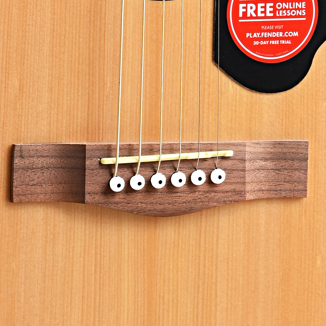 Fender CP 60S Parlor Acoustic Guitar Natural Finish Elderly