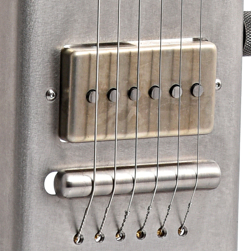 Steel Rail Guitars 6 String Lap Steel with Fralin P90 Elderly
