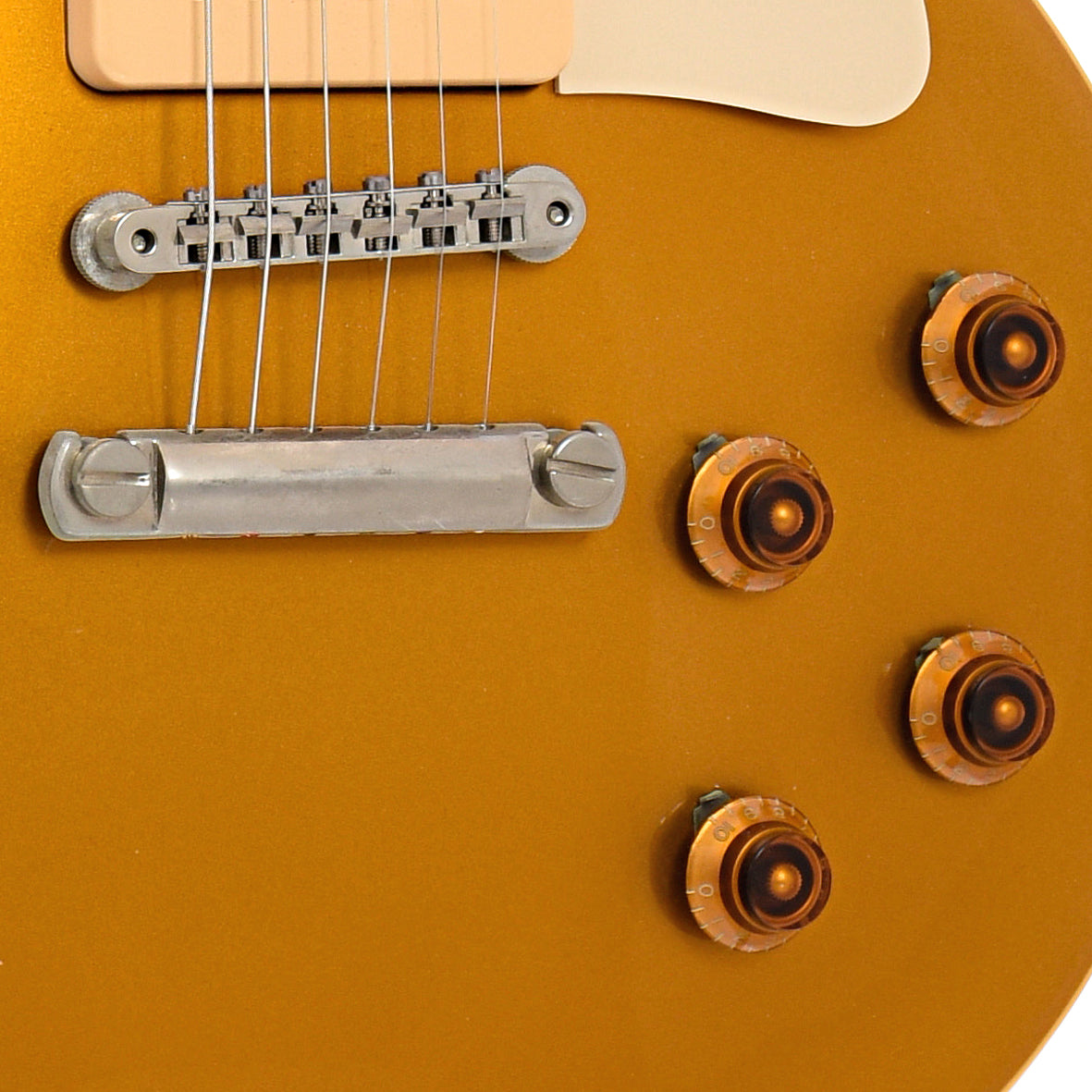 Bridge of Gibson Les Paul Goldtop 