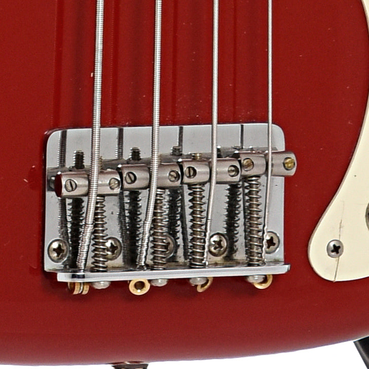 Bridge of Fender Bullet Electric Bass