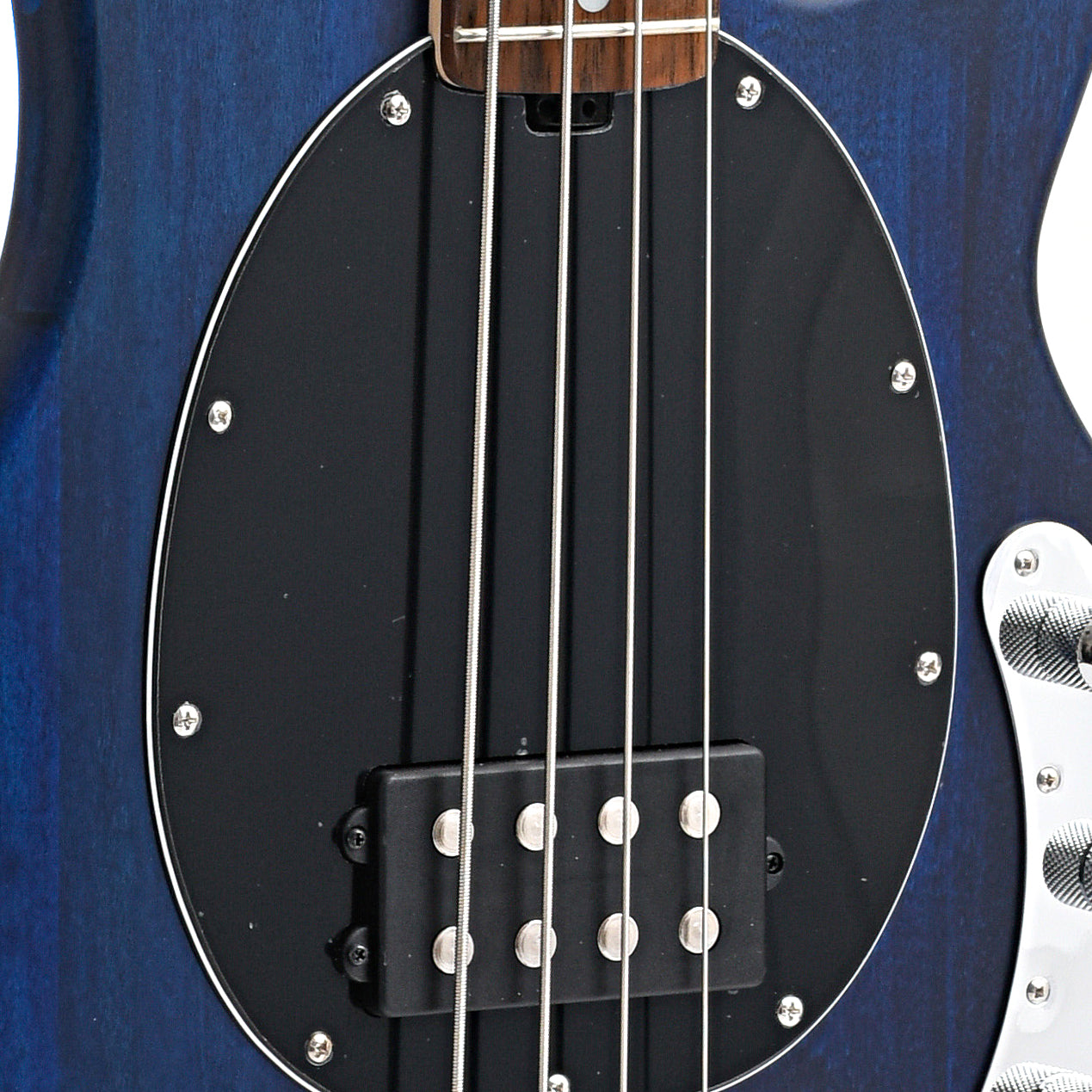 Sterling By Music Man StingRay 4 Bass, Trans Blue Satin Finish ...