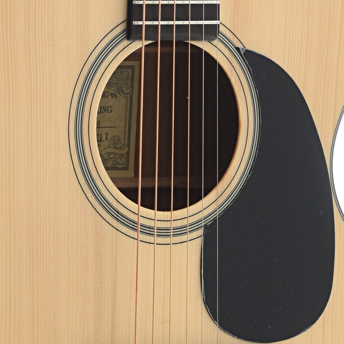 Recording King RO-318 Mahogany 000 Acoustic Guitar with Deluxe Adirond –  Elderly Instruments