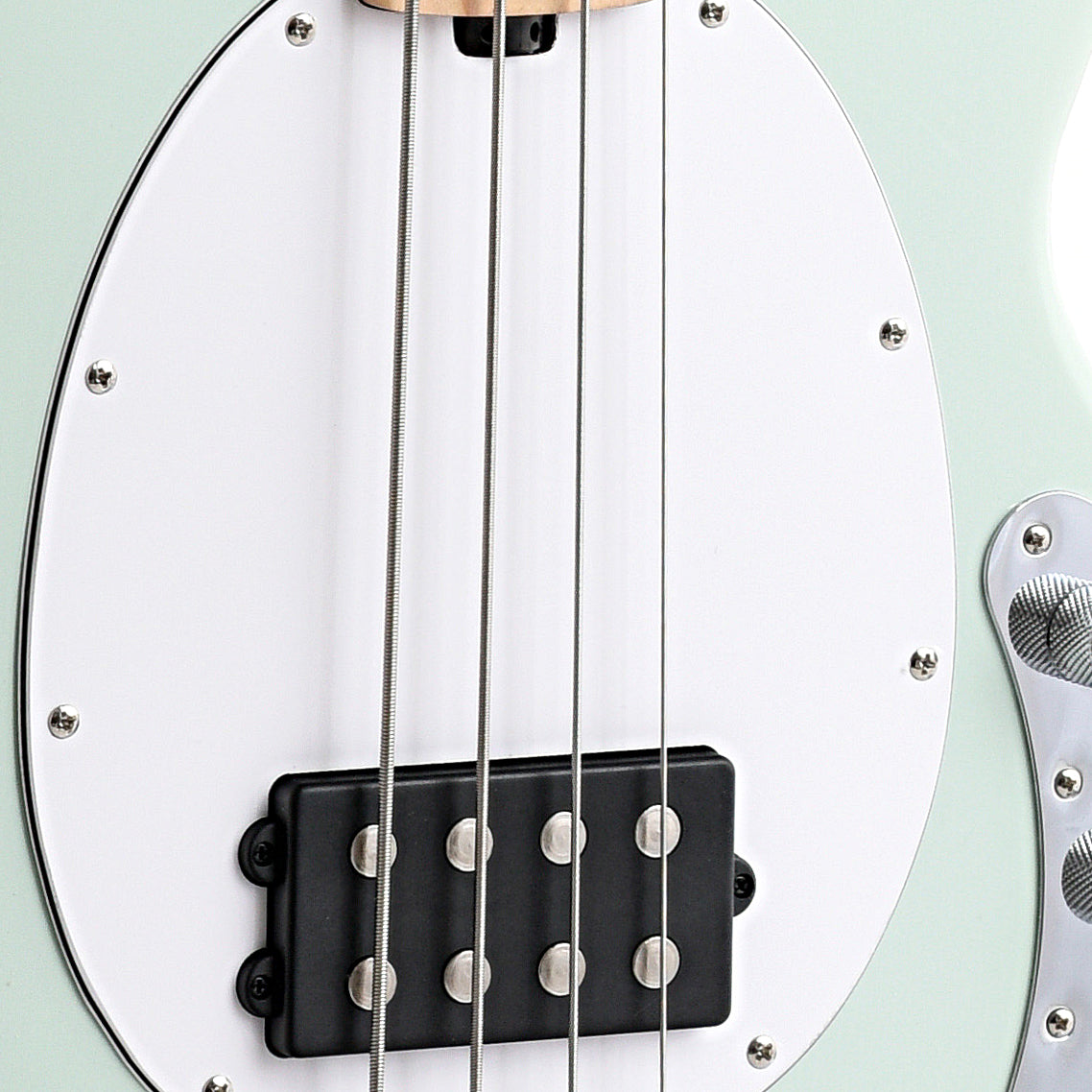 Sterling by Music Man StingRay 4 Bass, Mint Green Finish – Elderly