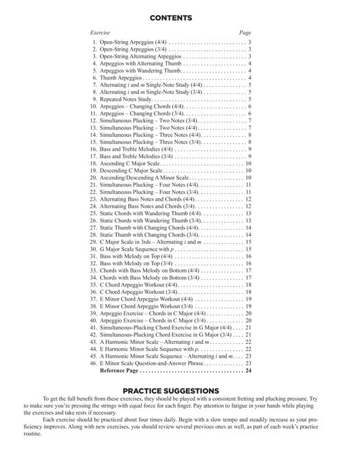 Image 2 of Fingerpower - Primer Level: Effective Technique for Fingerstyle/Classical Guitar - SKU# 49-225660 : Product Type Media : Elderly Instruments