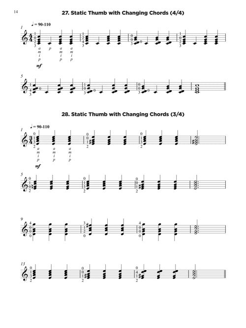 Image 4 of Fingerpower - Primer Level: Effective Technique for Fingerstyle/Classical Guitar - SKU# 49-225660 : Product Type Media : Elderly Instruments