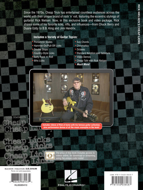 Image 6 of Rick Nielsen's Cheap Licks - SKU# 49-285413 : Product Type Media : Elderly Instruments