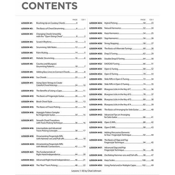 Image 2 of 100 Acoustic Lessons - Guitar Lesson Goldmine - SKU# 49-696456 : Product Type Media : Elderly Instruments