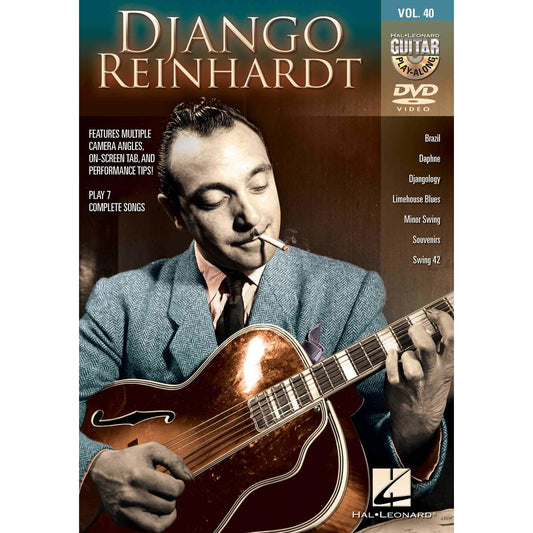 Image 1 of DVD - Django Reinhardt - Guitar Play-Along DVD Vol. 40 - SKU# 49-DVD102635 : Product Type Media : Elderly Instruments