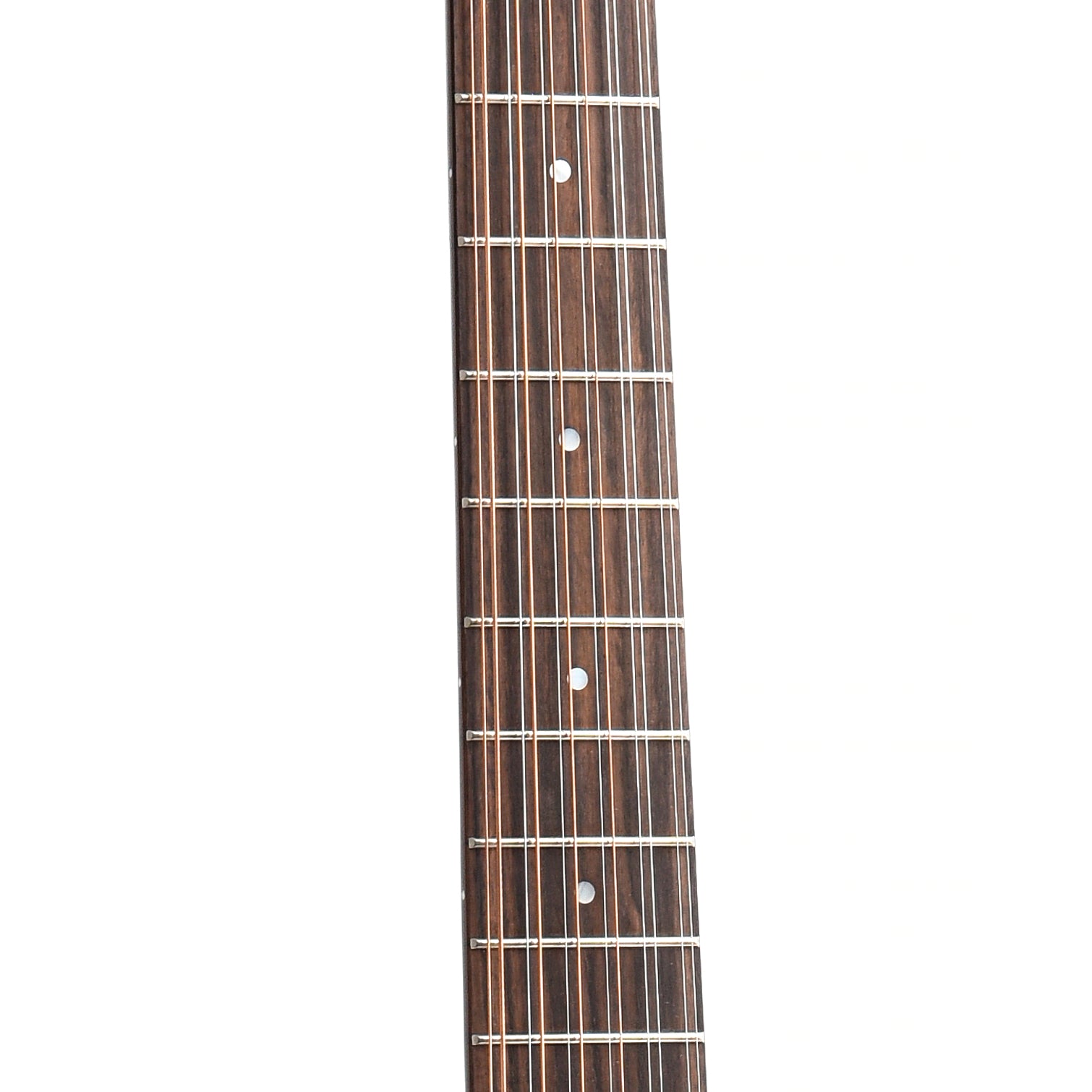 Fretboard of Guild Westerly Collection D-1212 Acoustic 12-String Guitar 