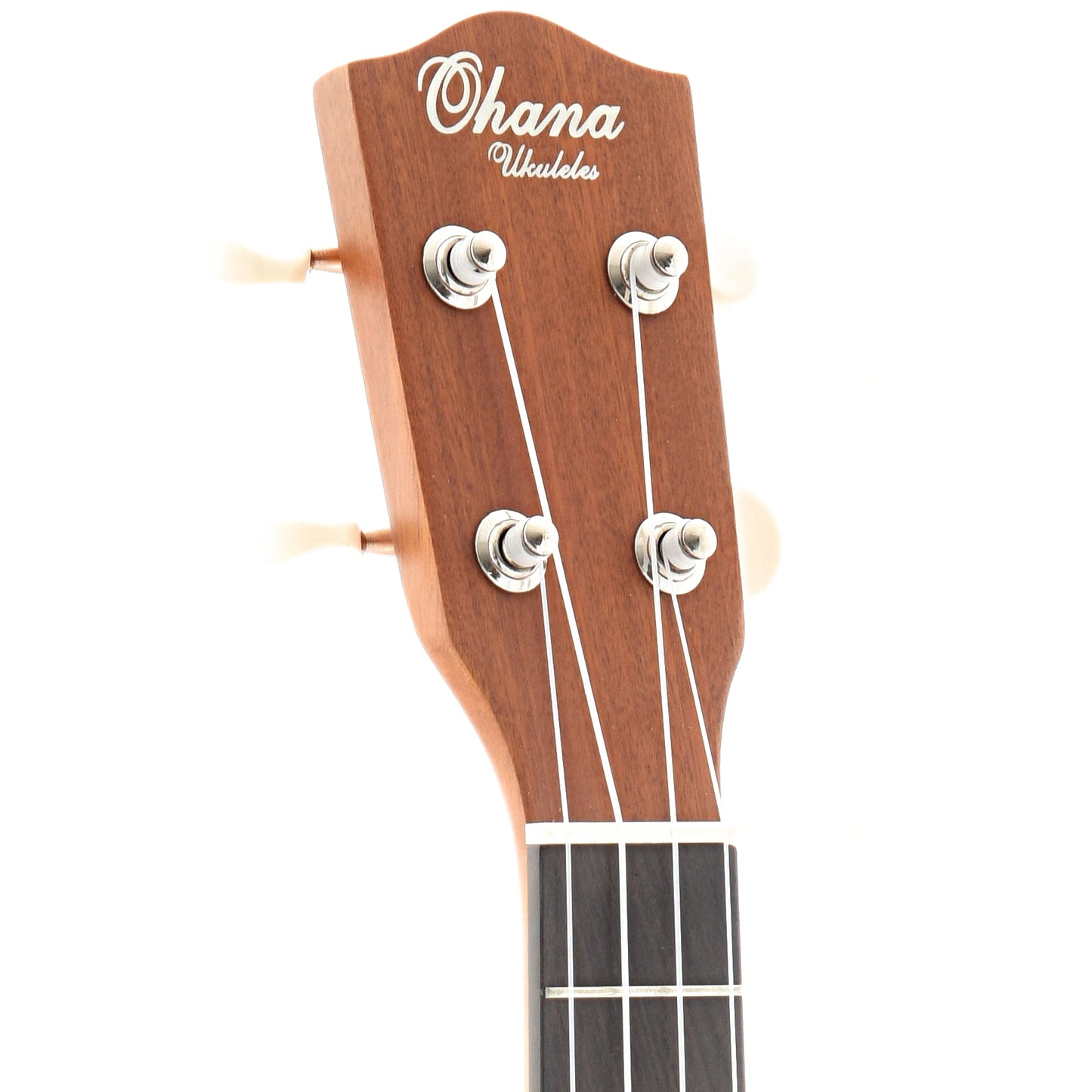 front headstock of Ohana CK-22 Concert Ukulele