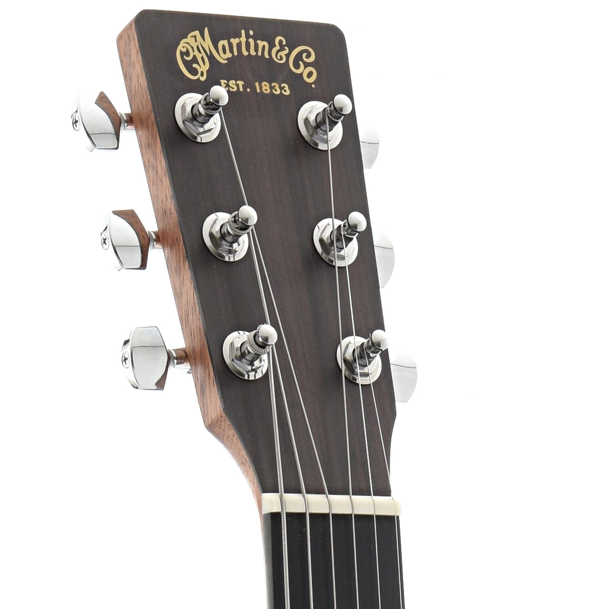 Front Headstock of Martin DJR10E Dreadnought Junior 