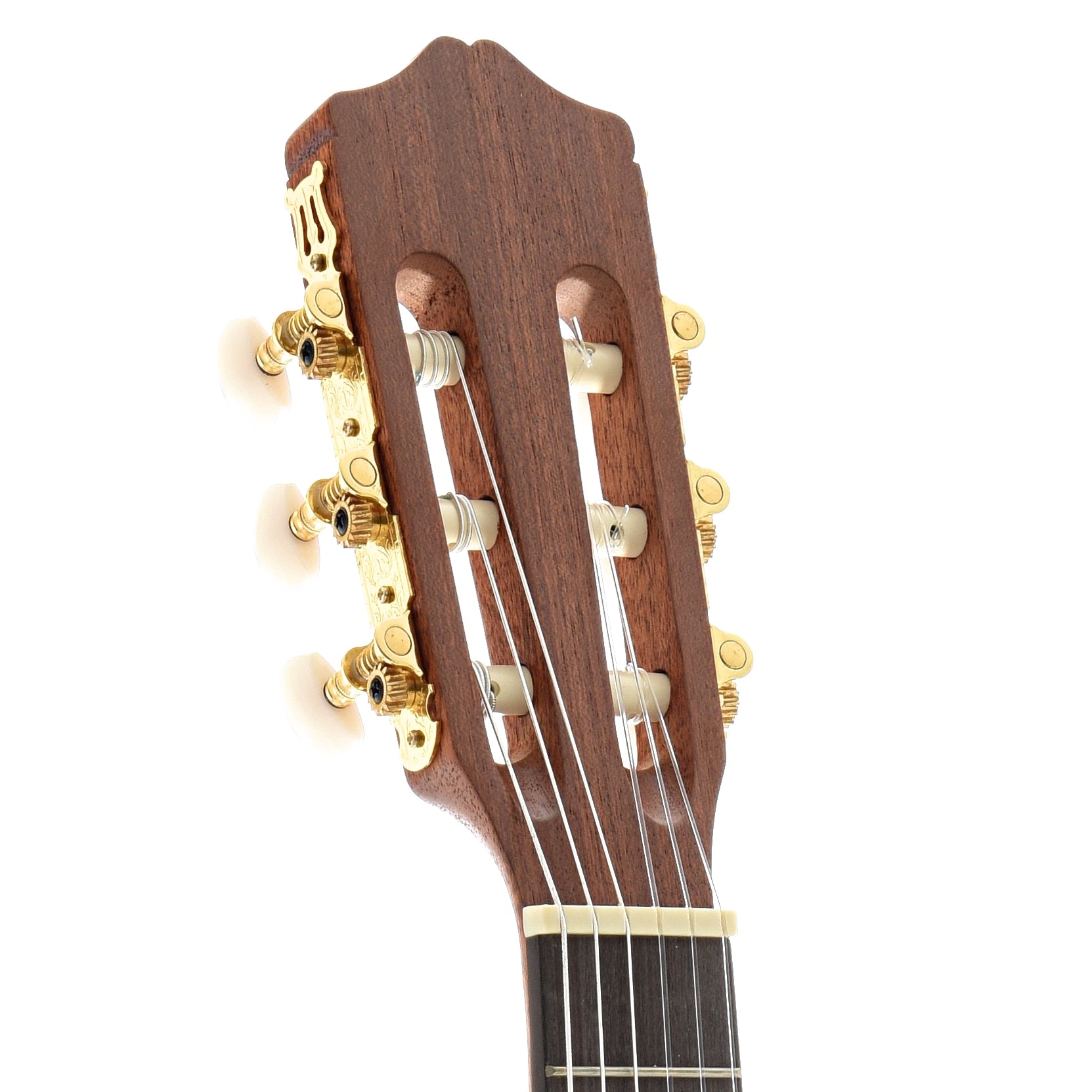  front headstock of Cordoba C1M 1/4 Size Nylon String 