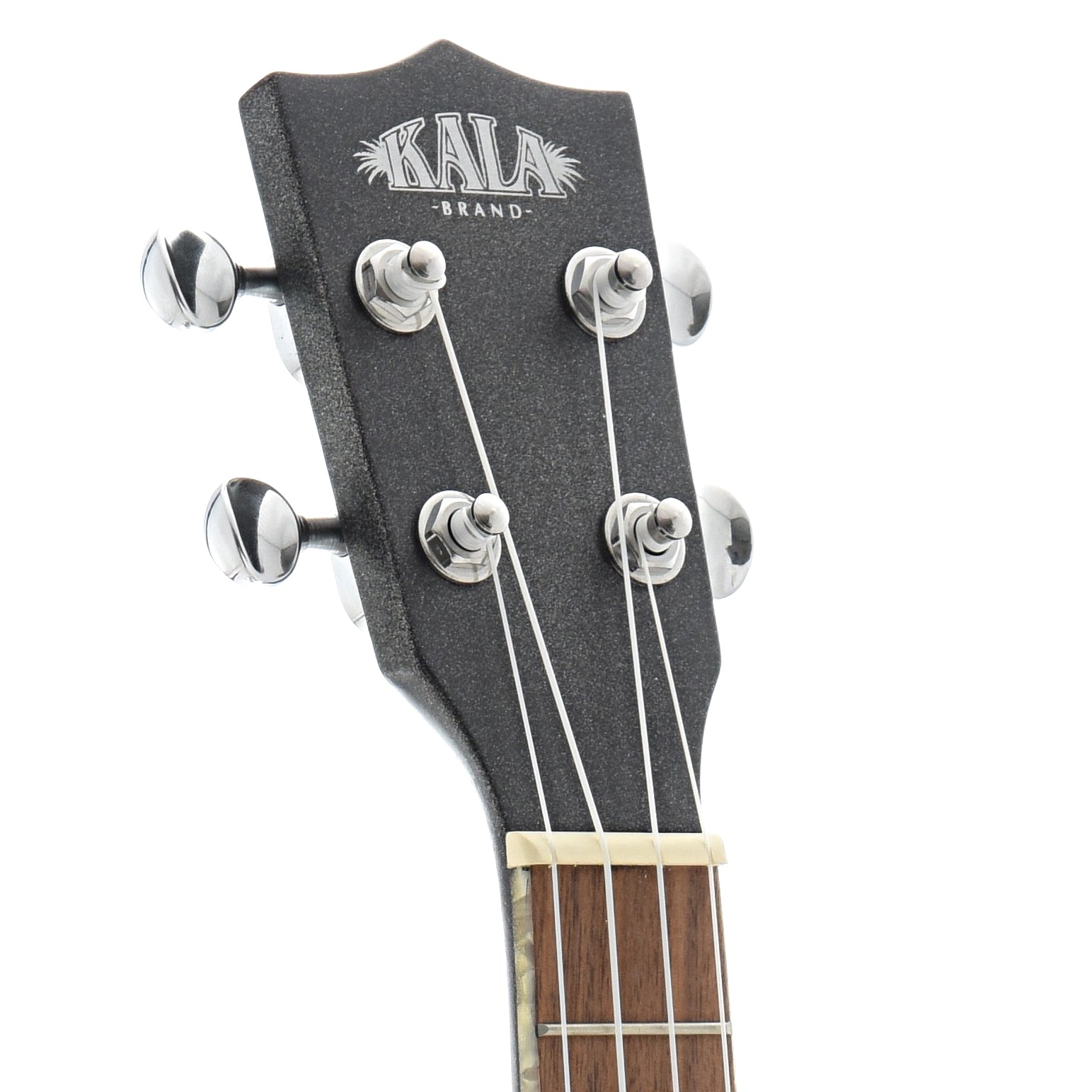 Image 6 of Kala KA-JTE/MTB Archtop Tenor Ukulele, Metallic Black Finish - SKU# KAJMTB : Product Type Tenor Ukuleles : Elderly Instruments