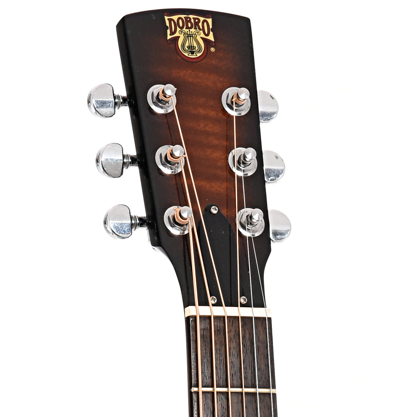 Front headstock of Dobro F-60