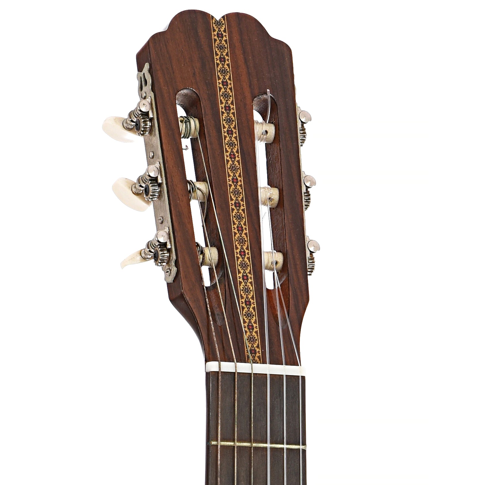 Front headstock of Harmony H6277 Classical Guita