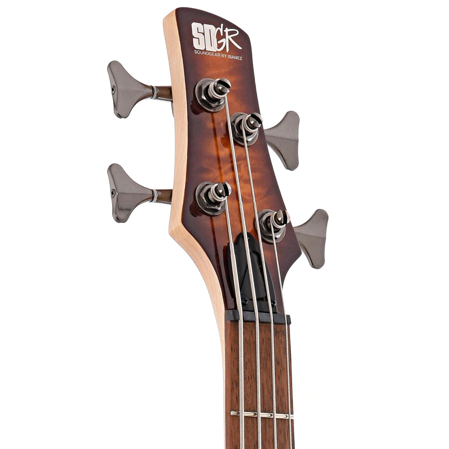 Ibanez SR400EQM 4-String Bass, Dragon Eye Burst – Elderly Instruments