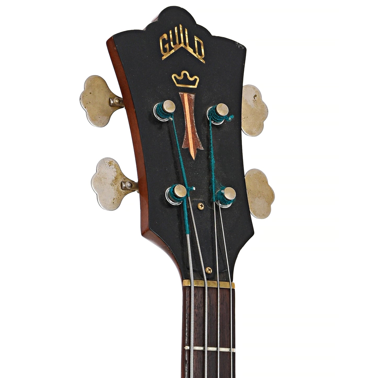 Front headstock of Guild SB-1 Electric Bass