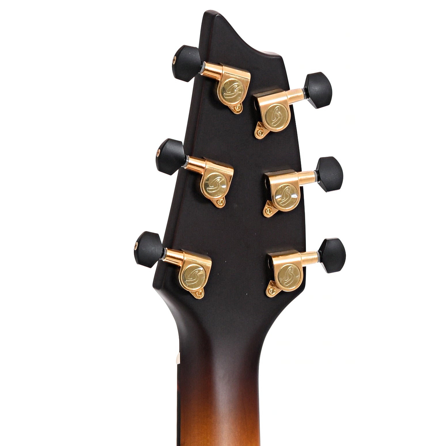 Back headstock of Breedlove Organic Artista Pro Concert Burnt Amber CE European