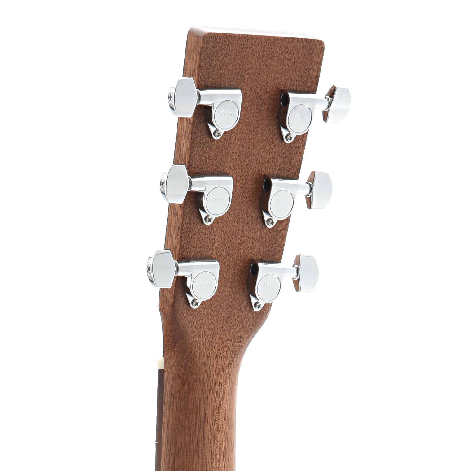 Back Headstock of Martin GPC-X2E Mahogany Guitar