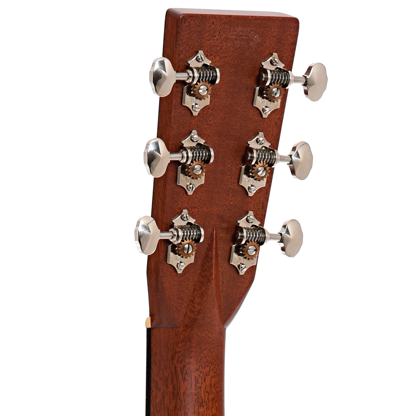 Back headstock of Martin Custom Shop D28-12