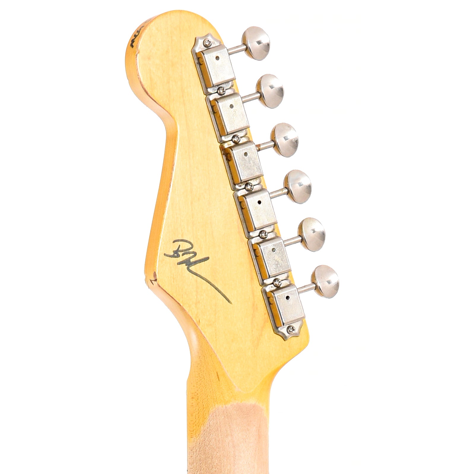 Back headstock of Nash S-57 Custom V-Neck